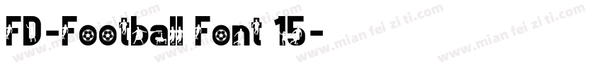 FD-Football Font 15字体转换